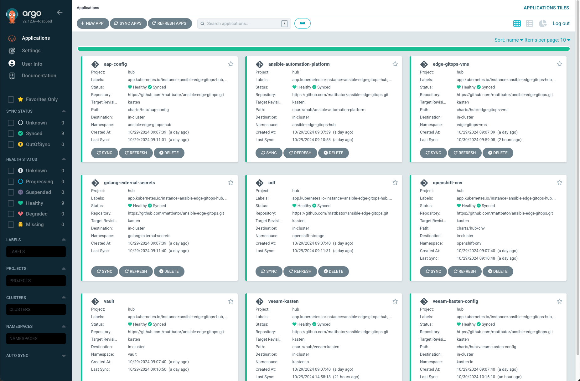 ansible-edge-gitops-applications