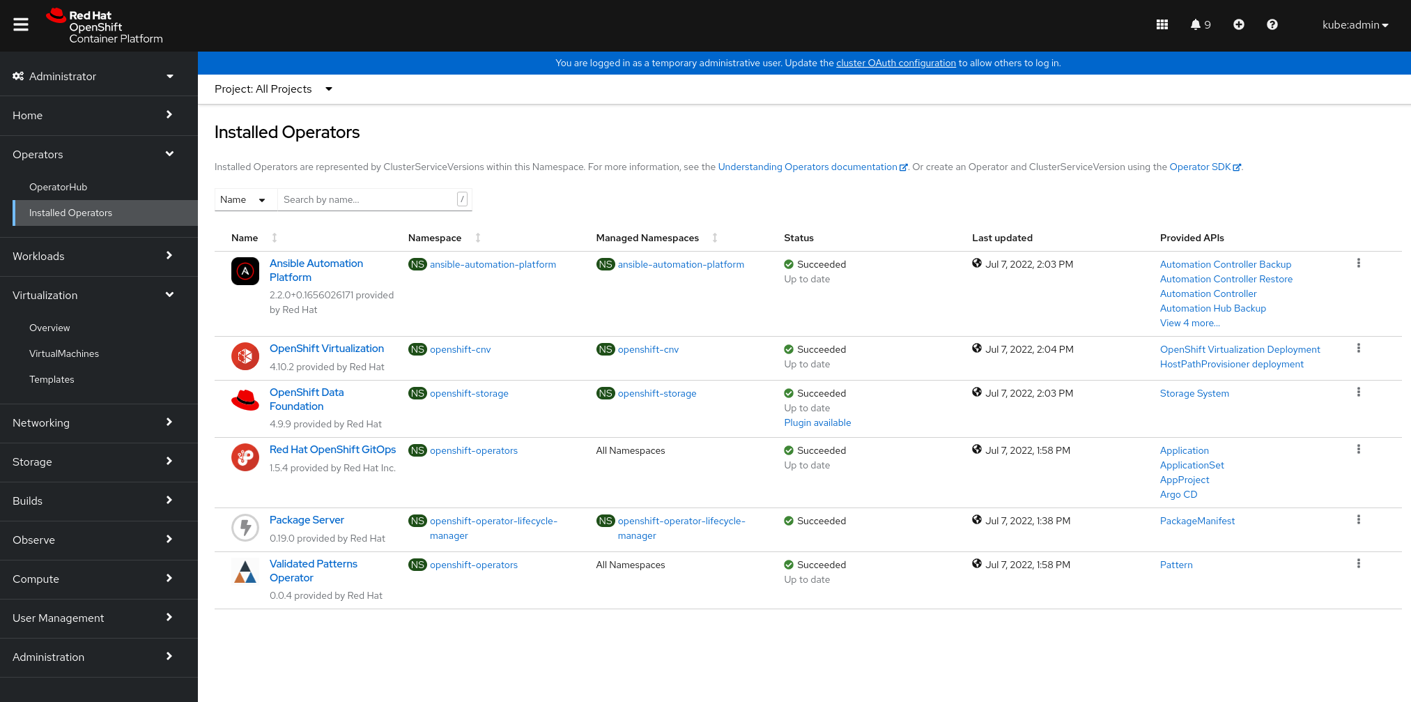 ansible-edge-gitops-operators